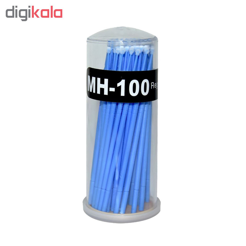 برس اکستنشن مژه مدل MH-100 بسته 100 عددی