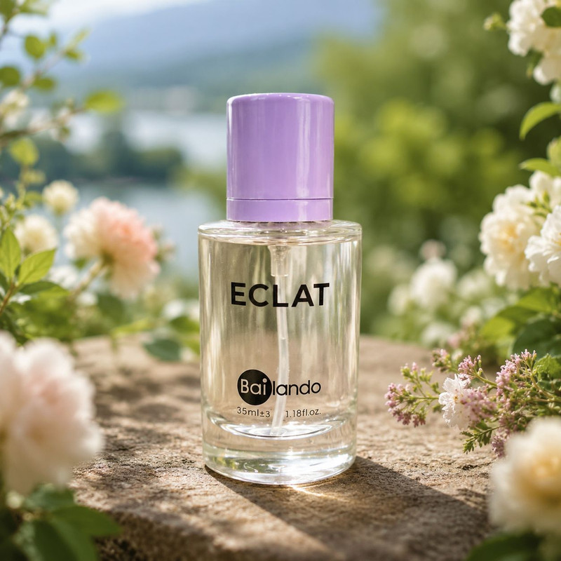 عطر جیبی زنانه بایلندو مدل Eclat NB با رایحه شیرین و گلی حجم 35 میلی‌لیتر