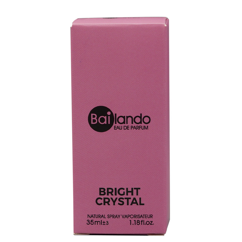 عطر جیبی زنانه بایلندو مدل BRIGHT CRYSTAL با رایحه خنک حجم 35 میلی‌لیتر