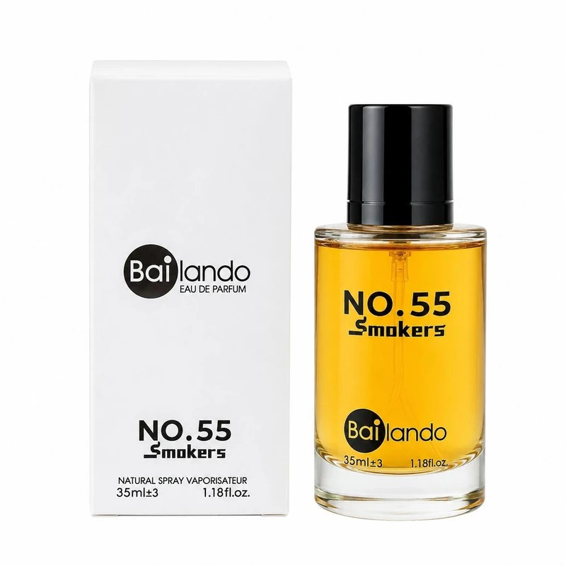 عطر جیبی زنانه بایلندو مدل اسموکرز55 با رایحه گرم و شیرین حجم 35 میلی لیتر به همراه عطر جیبی مردانه بایلندو مدل اروس اسموکرز با رایحه شیرین و ملایم حجم 35 میلی لیتر