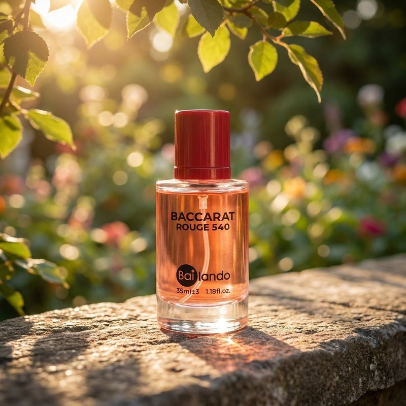 عطر جیبی بایلندو مدل Baccarat 540 NB با رایحه گرم و شیرین حجم 35 میلی لیتر