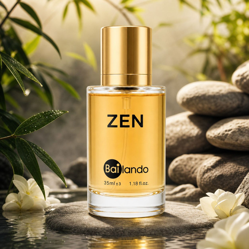 عطر جیبی زنانه بایلندو مدل Zen NB با رایحه شیرین و ملایم حجم 35 میلی‌لیتر