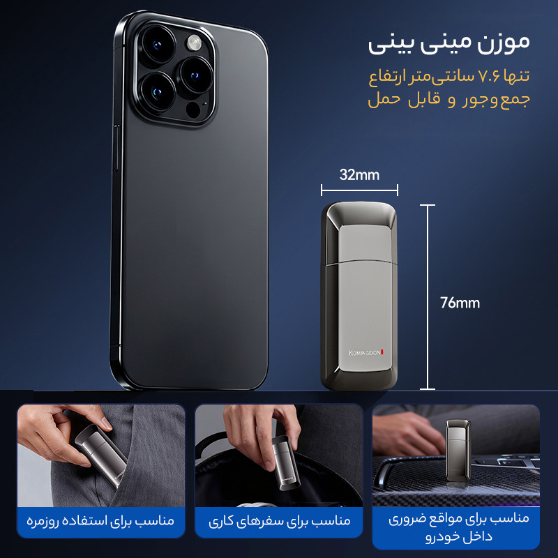 مو زن گوش و بینی کیمنگدون مدل B007